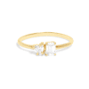 Stone and Strand 14K Yellow Gold Lab-Created Diamond Gala Ring Front Image