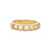 Stone and Strand 10K Yellow Gold Lab-Created Diamond La Scala Ring Front Image