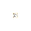 Stone and Strand 14K Yellow Gold Lab-Created Diamond Push Pin Flat Back 2mm Front Image