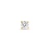 Stone and Strand 14K Yellow Gold Lab-Created Diamond Push Pin Flat Back 3mm Front Image