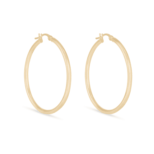 LARGE CLASSIC HOOPS SIDE