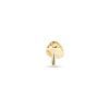 Stone and Strand 14K Yellow Gold Little Shroomy Push Pin Flat Back Front Image