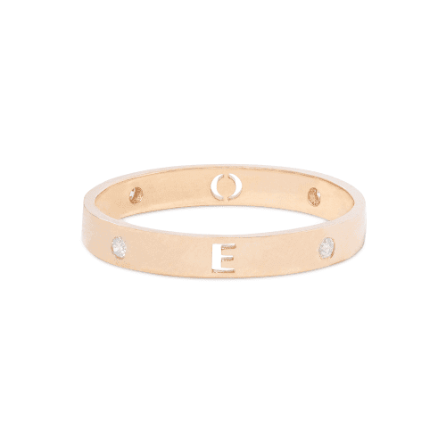 LOVE FOREVER DIAMOND BAND REAR