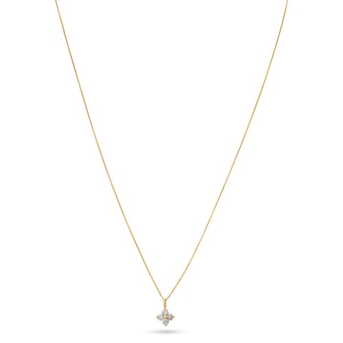 LUCKIEST CLOVER DIAMOND CHOKER FRONT 2