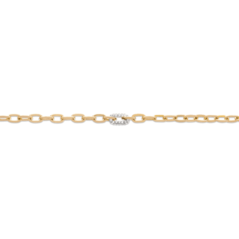 LUXE DIAMOND CHAIN BRACELET FRONT 2