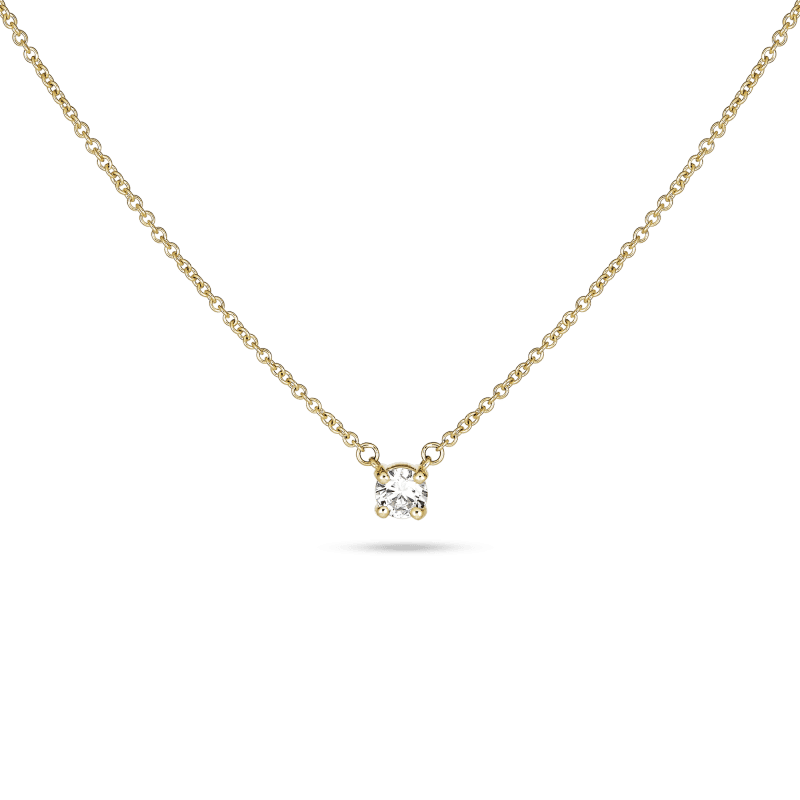 Lab Created Daily Diamond .25ct Necklace