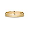 Stone and Strand 14K Yellow Gold Midnight Band 3mm Front Image