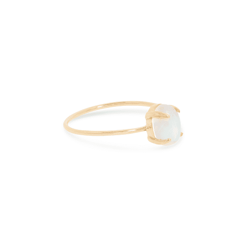 Moonstone Oval Cabochon Ring 2