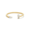 Stone and Strand 10K Yellow Gold Fine Nailed It Pave Diamond Ring Front Image