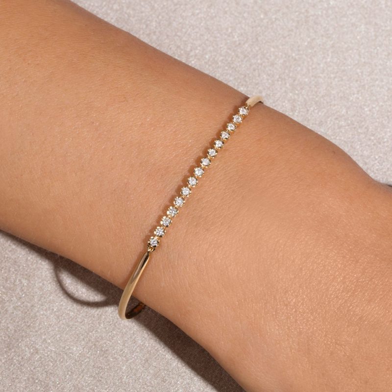 NOBLE DIAMOND CUFF ON BODY