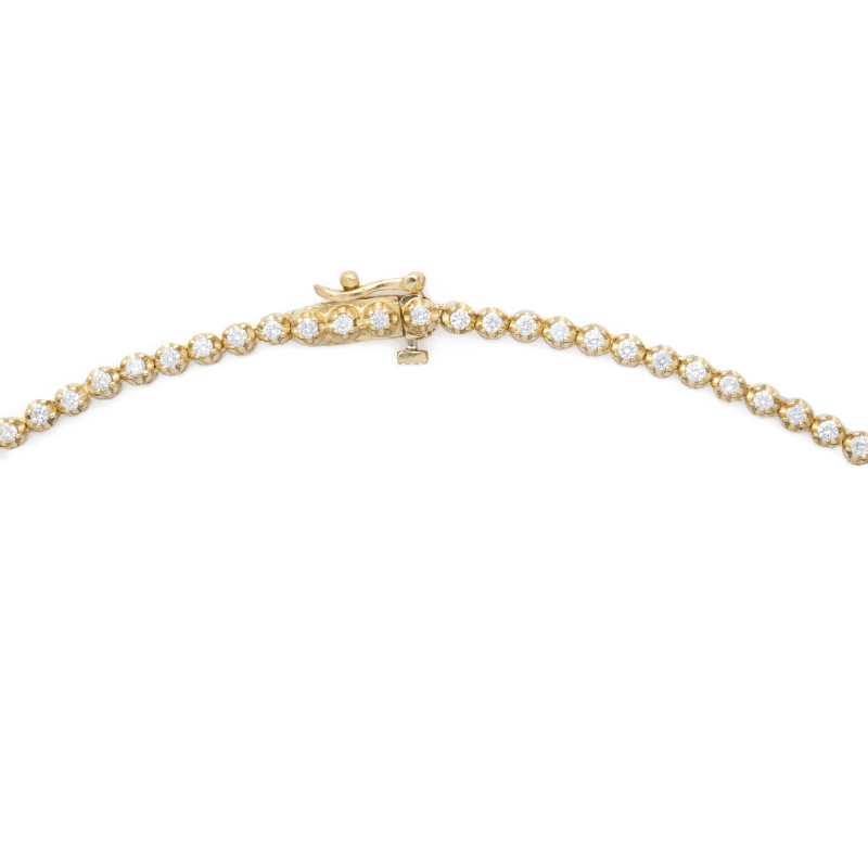 NOBLE DIAMOND TENNIS NECKLACE CLASP