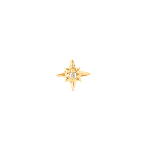 North Star Piercing Earring