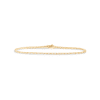 Stone and Strand 10K Yellow Gold Dainty Only The Finest Tennis Bracelet Front Image