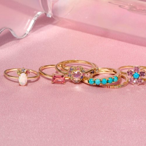 OVAL OPAL UNICORN CROWN RING EDITORIAL COLLECTION 2