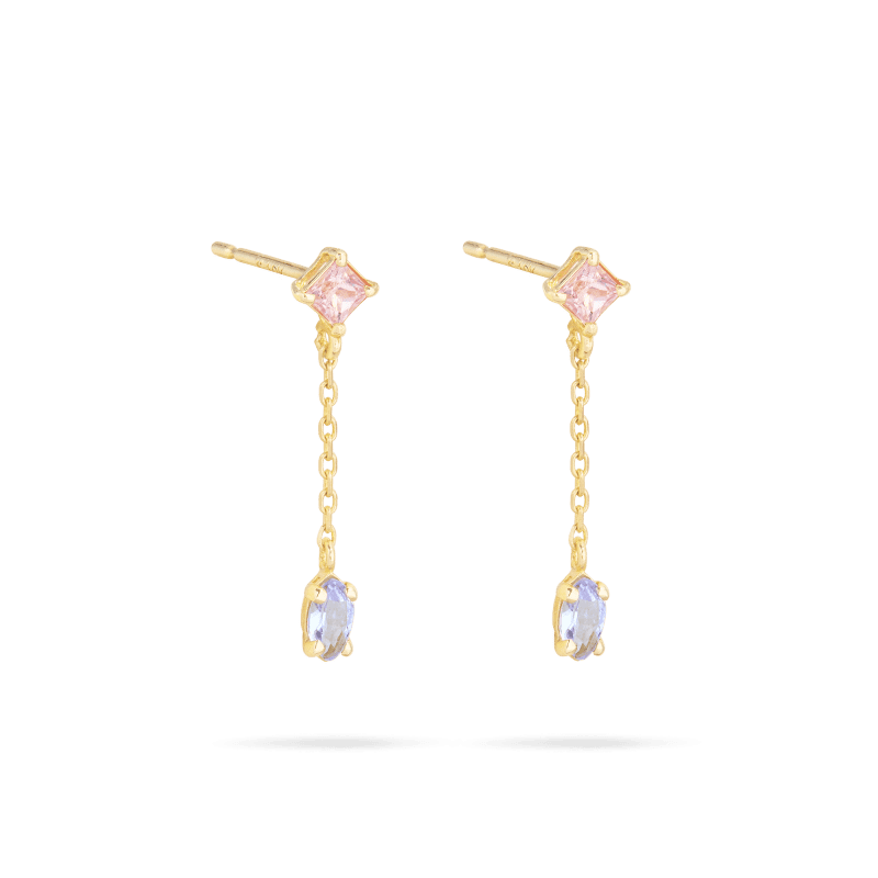 PASTEL DROP EARRINGS SIDE