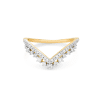 Pave Diamond Curve Band