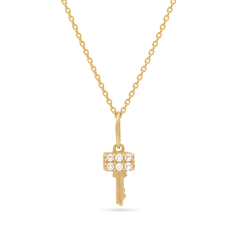 PAVE TOPAZ KEY PENDANT FRONT 1