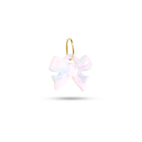 PEARLY BOW CHARM SIDE