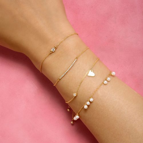 PEARLY CHARM BRACELET WEAR IT WITH