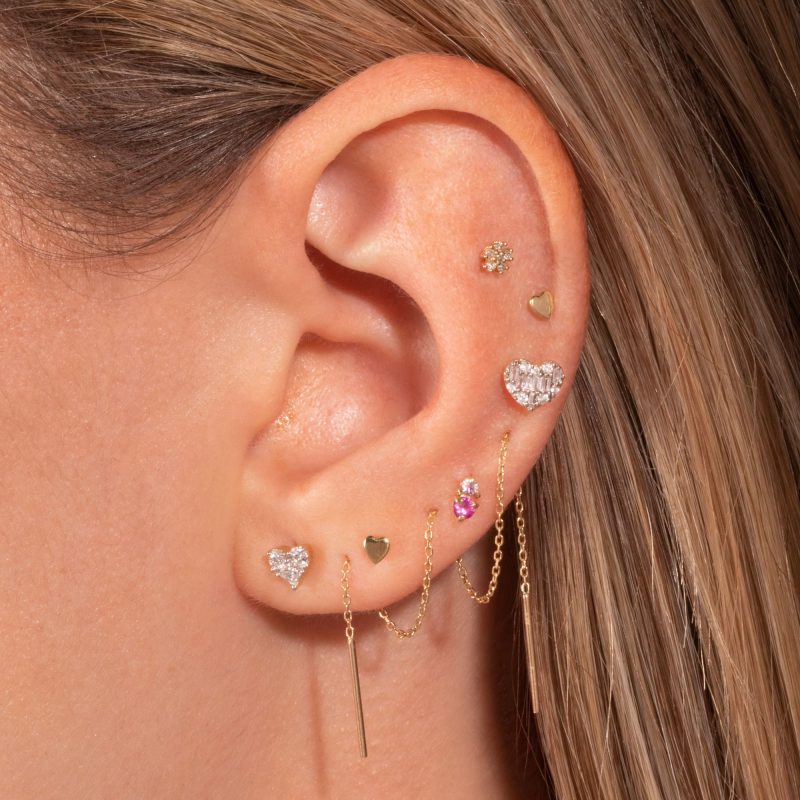 PIECE OF MY HEART STUDS FULL LOOK 2