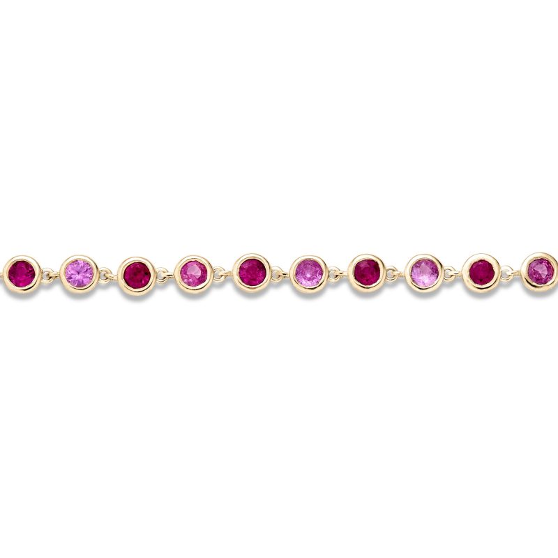 PINK POWER BUBBLE BRACELET FRONT 2