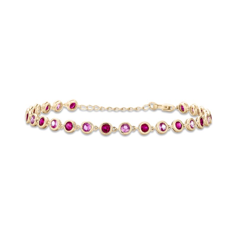 PINK POWER BUBBLE BRACELET FRONT