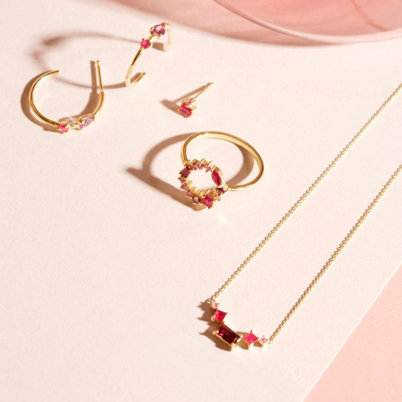 PINK POWER HOOPS EDITORIAL COLLECTION