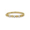 Stone and Strand 10K Yellow Gold Polished in Pearls Ring Front Image