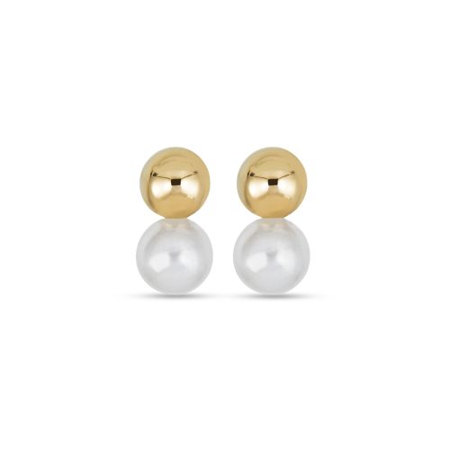 Polished in Pearls Studs