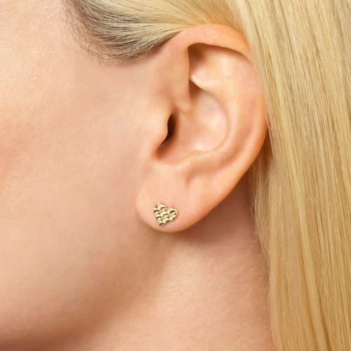 PUFF PUFF HEART STUDS ON BODY