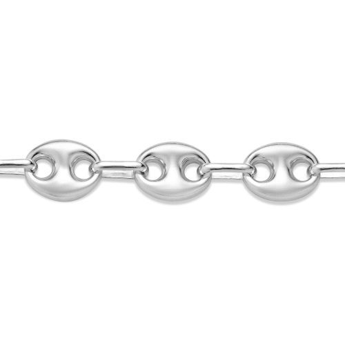 PUFFED MARITIME SILVER BRACELET FRONT 2