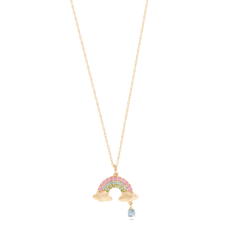 RAINBOW SPRITZ NECKLACE FRONT