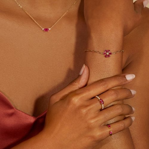 RUBY LUXE PAVE DIAMOND RING COLLECTION