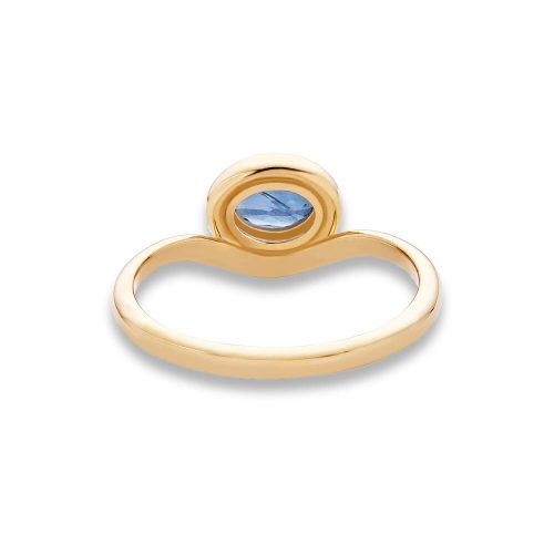 SAPPHIRE BONBON MERGE RING REAR