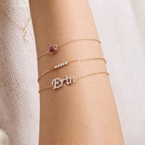 SAY MY NAME DIAMOND BRACELET WEAR IT WITH