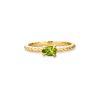 Stone and Strand 10K Yellow Gold Seagrass Peridot Ring Front Image