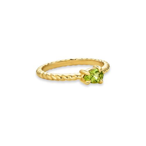 SEAGRASS PERIDOT RING SIDE