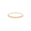 Stone and Strand 10K Yellow Gold Spark Circle Band Front Image