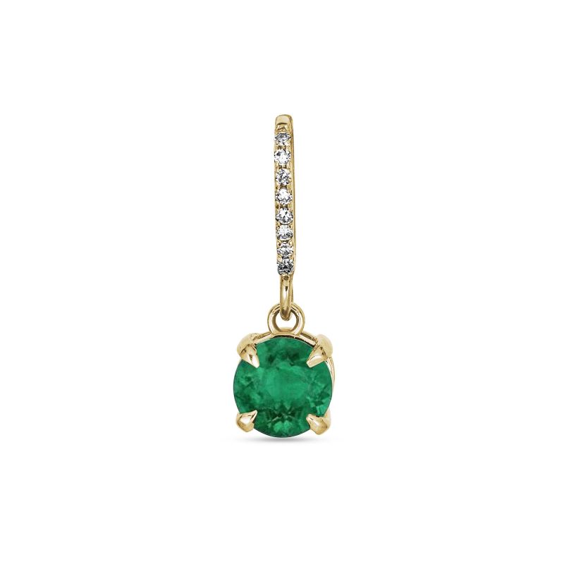 SPARKLING EMERALD LUXE CHARM FRONT