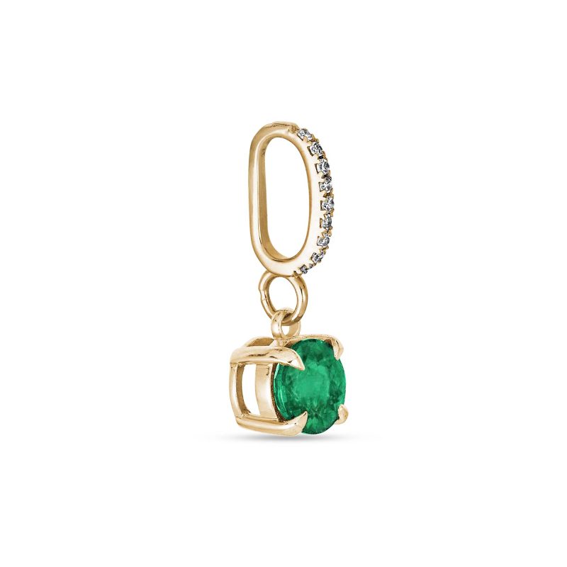 SPARKLING EMERALD LUXE CHARM SIDE