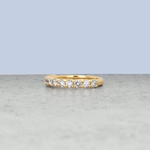 STEPHANIE LAB CREATED DIAMOND ETERNITY BAND EDITORIAL