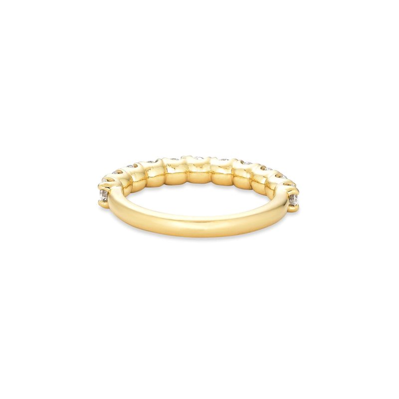 STEPHANIE LAB CREATED DIAMOND ETERNITY BAND REAR