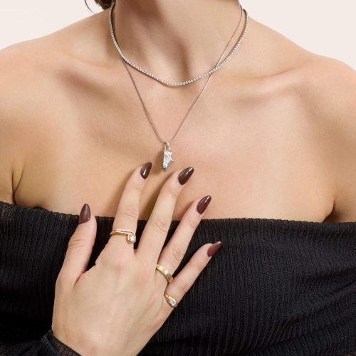 STONE AND STRAND RINGS AND NECKLACES COLLECTION 2f831921 9be4 47cb b656 7d40b0a5a216