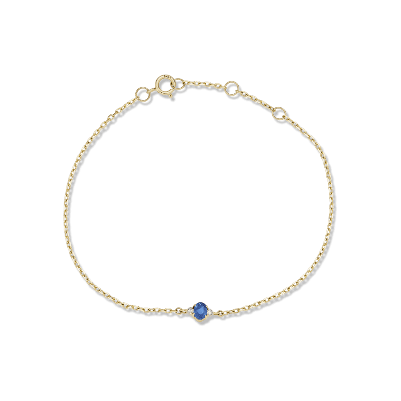 Sapphire Luxe Dainty Blue Bracelet