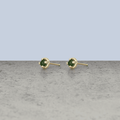 Small Birthstone Bonbon Studs Editorial3