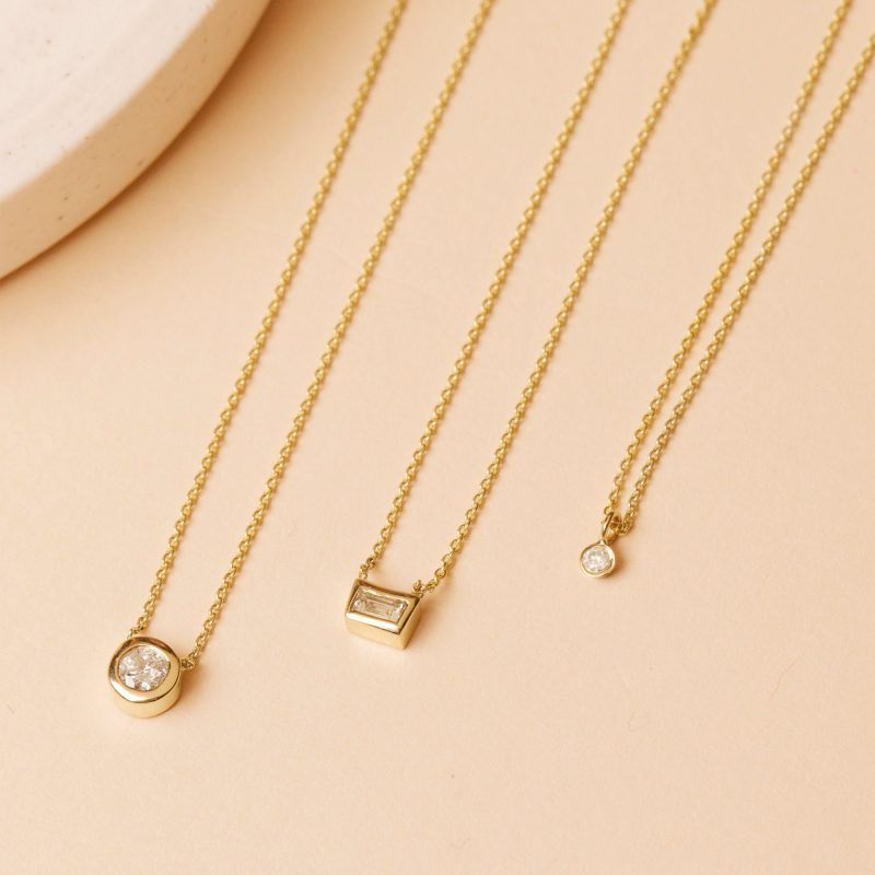 TEENY DIAMOND CHOKER NECKLACE EDITORIAL COLLECTION