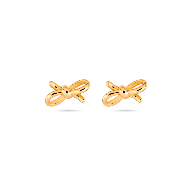 TEENY GOLD BOW STUDS FRONT 4e4fdd77 a6c6 4d26 b5e9 be9e1976078a