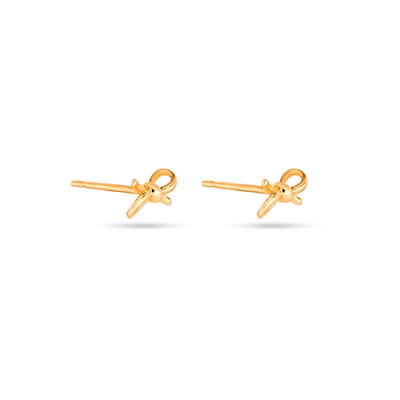 TEENY GOLD BOW STUDS SIDE f1268dc8 3450 4ada 88d3 f40643c78648