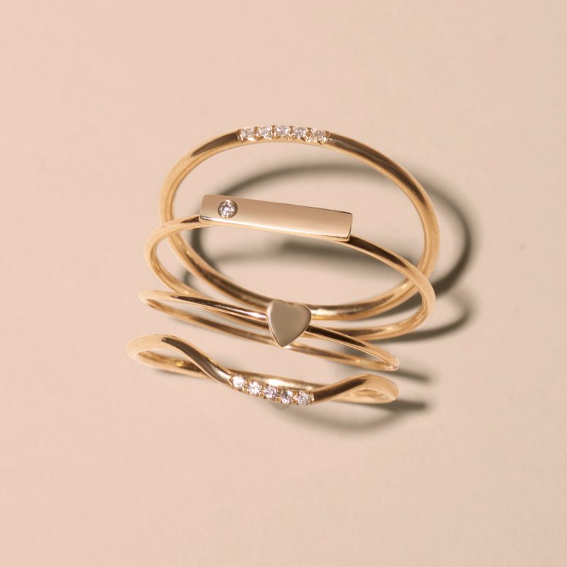 TEENY HEART RING EDITORIAL COLLECTION 2