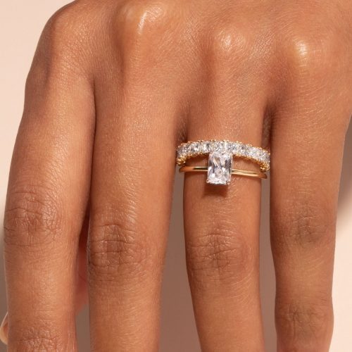 THE KATE DIAMOND ETERNITY BAND ON BODY 2